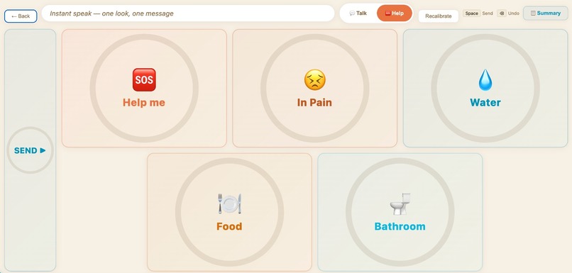 EyeText - Your eyes are the new keyboard. – screenshot 3