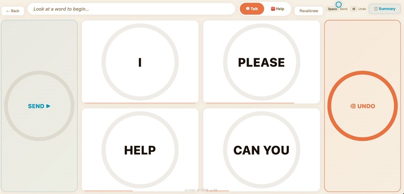 EyeText - Your eyes are the new keyboard. – screenshot 4