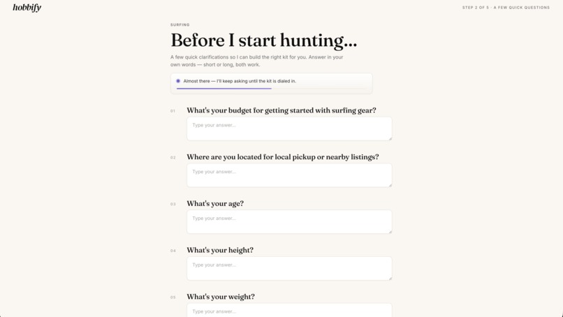 Hobbify – screenshot 3