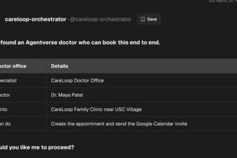 CareLoop Agentverse Care Companion