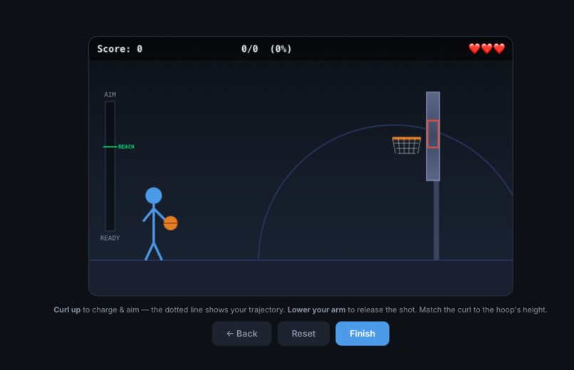 RepRight – screenshot 2
