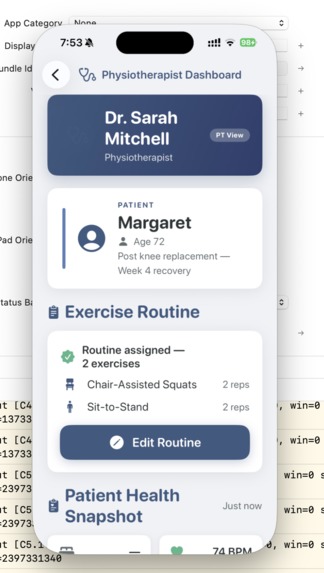 PhysioPal – screenshot 3