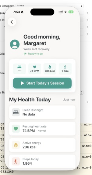 PhysioPal – screenshot 5