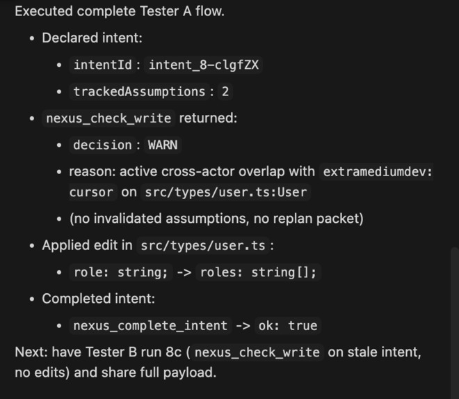 Nexus Preflight – screenshot 2
