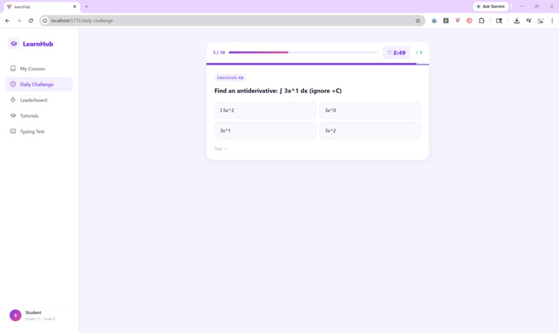 LearnHub – screenshot 3