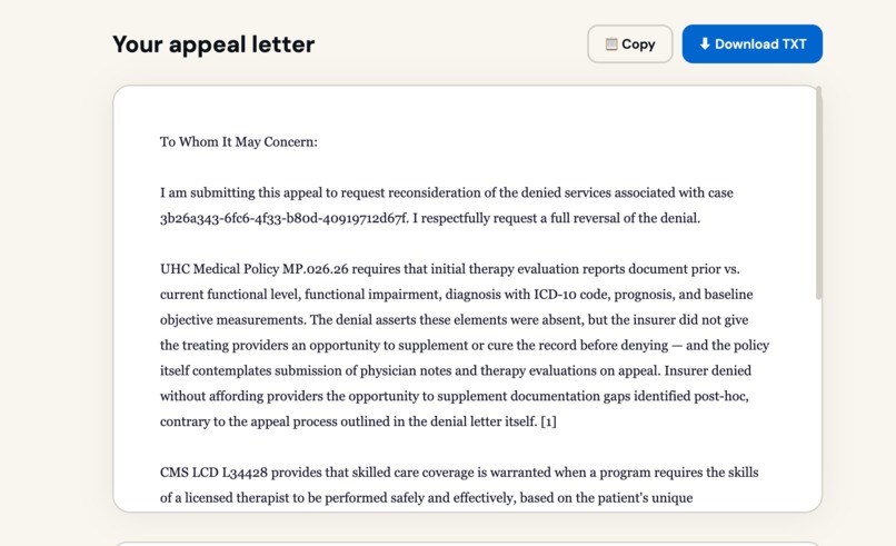 Counterclaim – screenshot 3