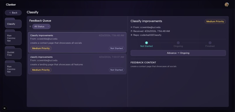 Clanker Code – screenshot 1