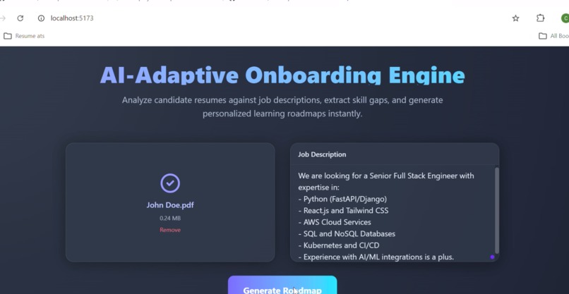AI-Adaptive-Onboarding-Engine – screenshot 1