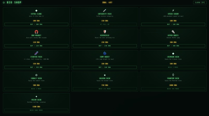 Clone Protocol – screenshot 1