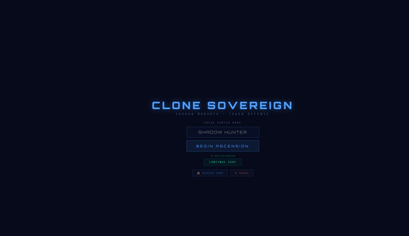 CLONE SOVEREIGN – screenshot 1
