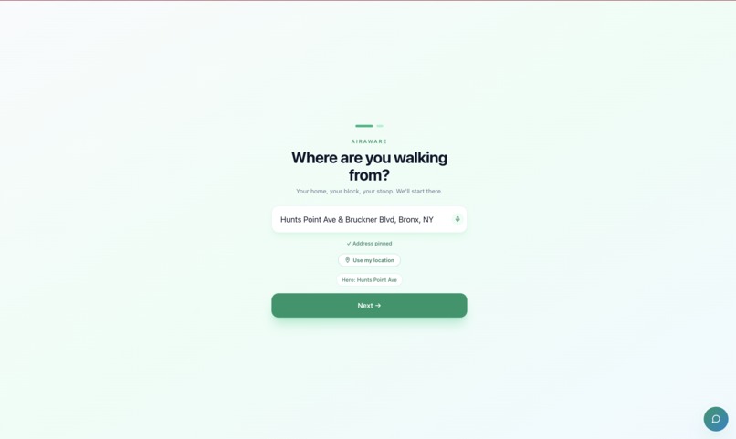 AirAware – screenshot 1