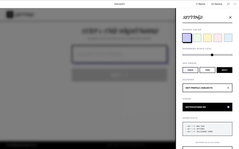 GetUpGO – screenshot 3