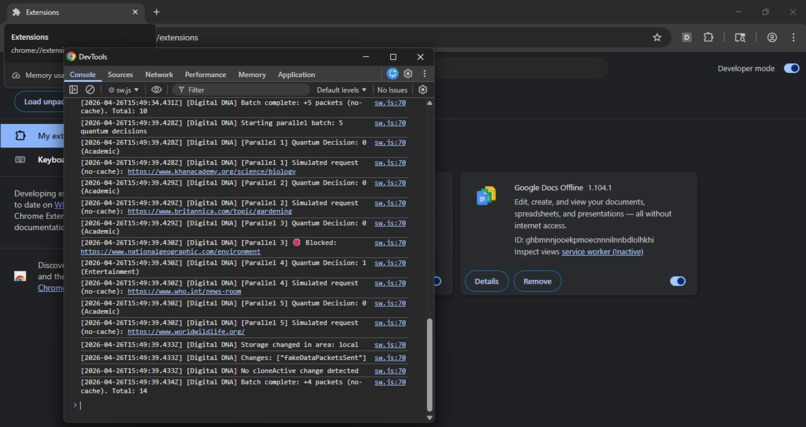 Digital DNA: Quantum Privacy Guard – screenshot 2