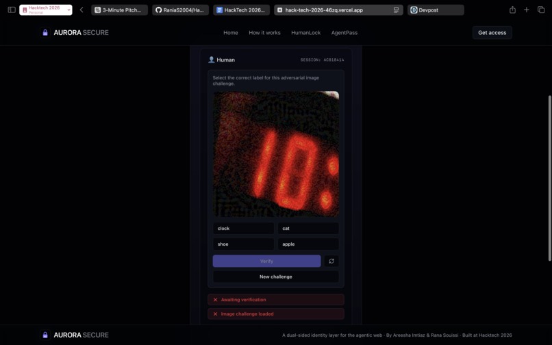 Aurora: Identity Layer for Humans and AI Agents – screenshot 12