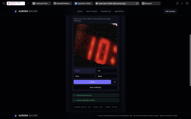 Aurora: Identity Layer for Humans and AI Agents – screenshot 13