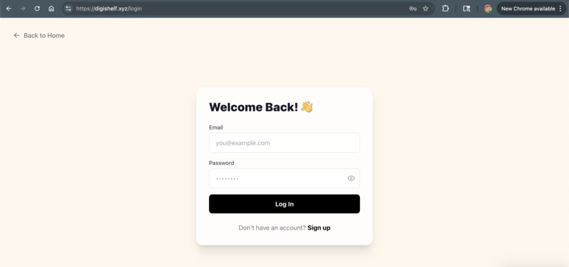 DigiShelf – screenshot 2
