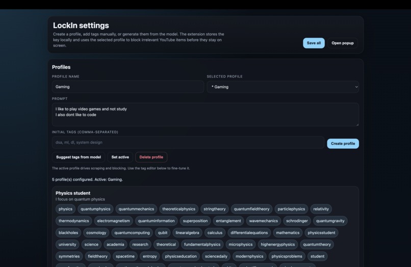 LockIn – screenshot 2
