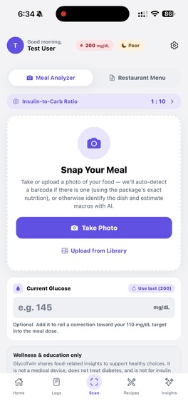 GlycoTwin – screenshot 5