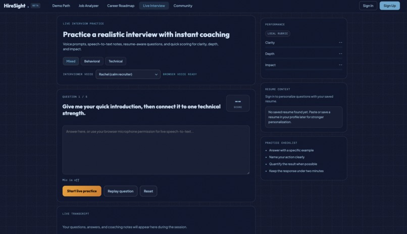 HireSight – screenshot 4