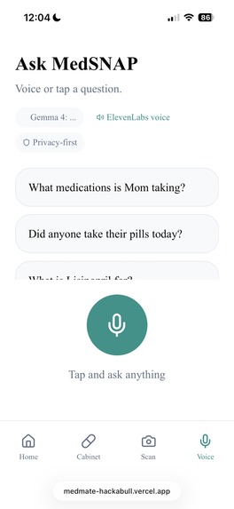 MedSNAP – screenshot 1