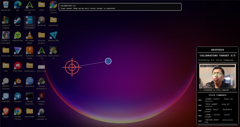 GesturOS – screenshot 2