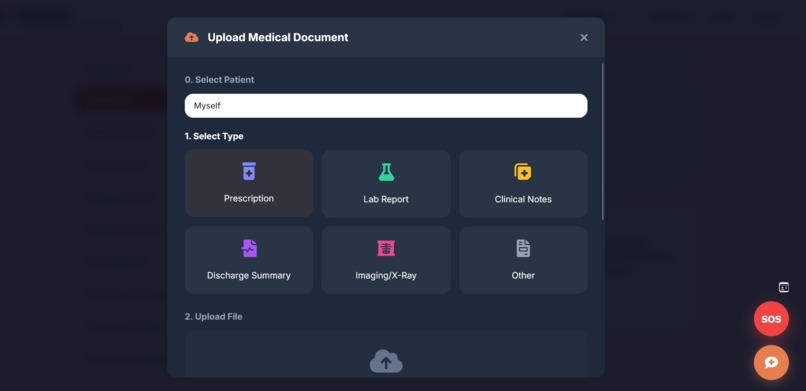 Real-Time Medical Digitization & Emergency Services – screenshot 3