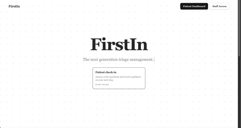 FirstIn – screenshot 3