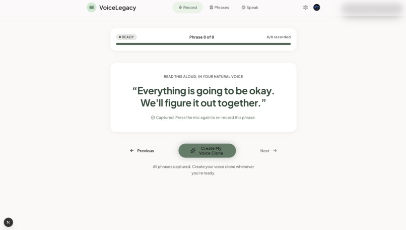 VoiceLegacy – screenshot 8