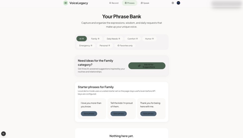 VoiceLegacy – screenshot 9