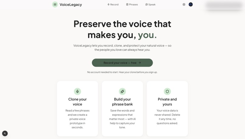 VoiceLegacy – screenshot 11