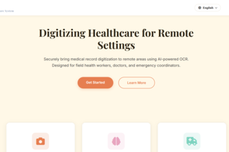 Real-Time Medical Digitization & Emergency Services