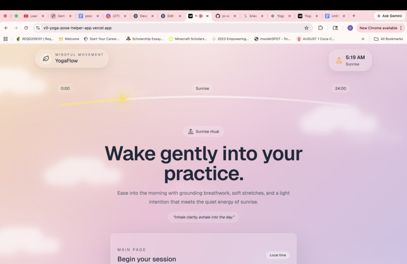 YogaFlow – screenshot 2