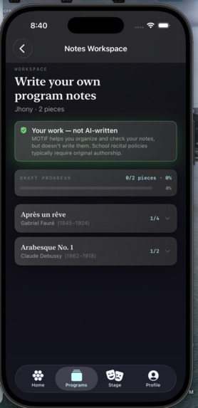MOTIF – screenshot 4