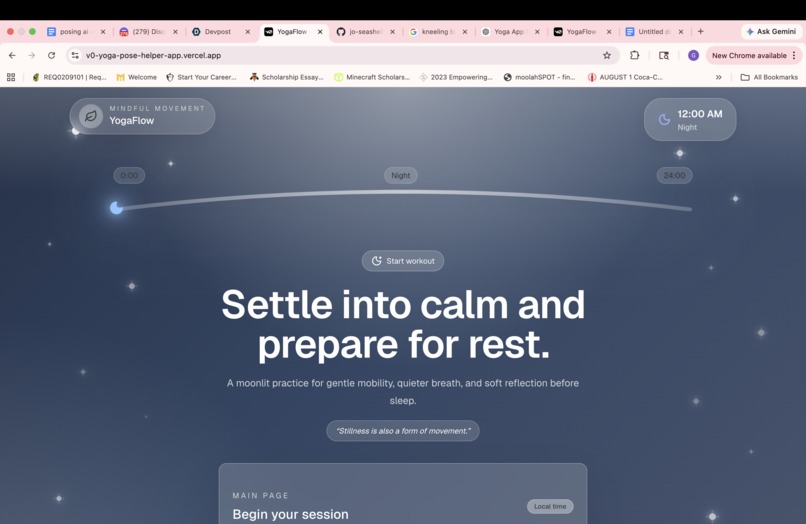 YogaFlow – screenshot 1