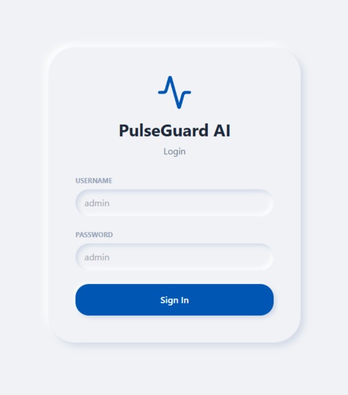PulseGuard AI – screenshot 1