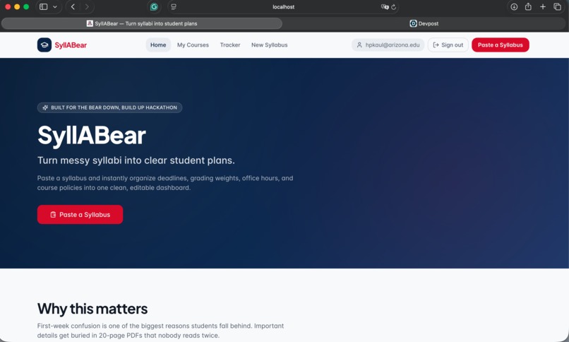 SyllABear – screenshot 2