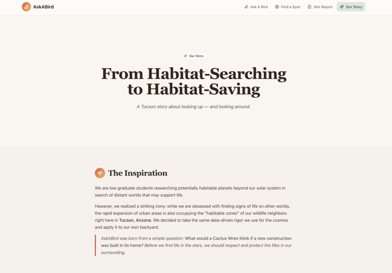 AskABird: What Would a Bird Think of Your New Building? – screenshot 4