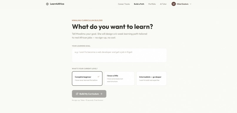 Learn4Africa – screenshot 2