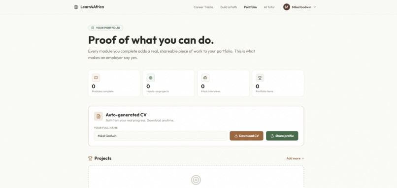 Learn4Africa – screenshot 3