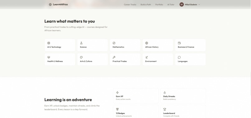 Learn4Africa – screenshot 4