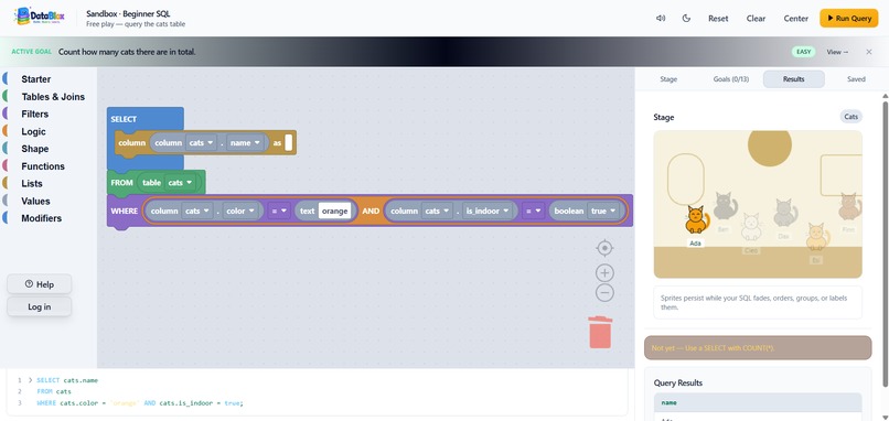 Datablox – screenshot 1