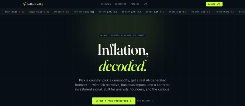 InflationIQ – screenshot 1