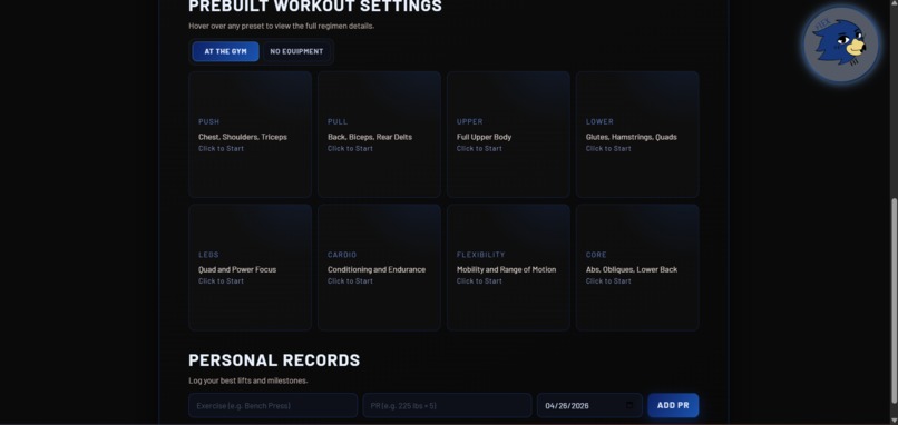 FlexFit – screenshot 2