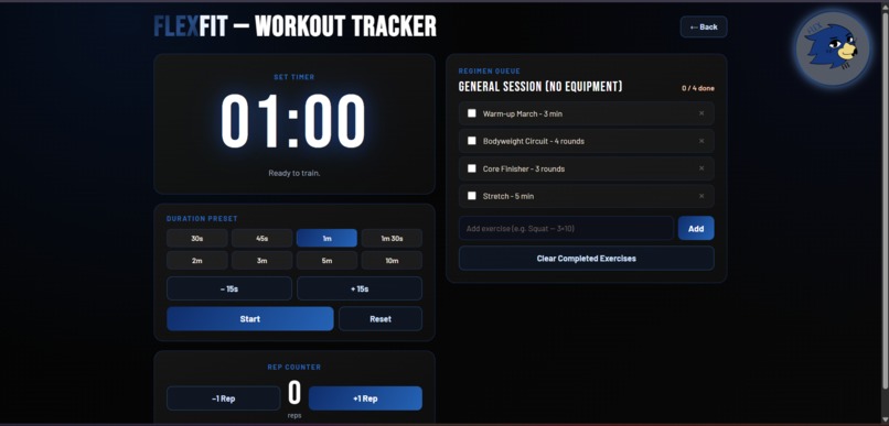 FlexFit – screenshot 4