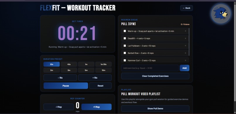 FlexFit – screenshot 5