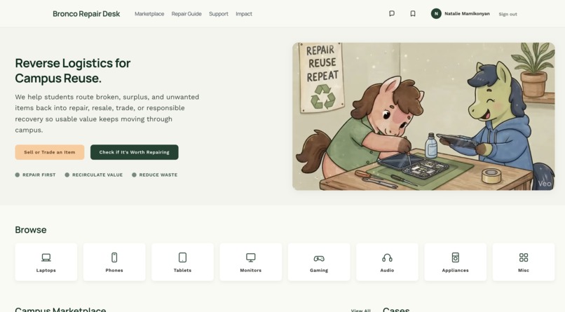 Bronco Repair Desk – screenshot 7