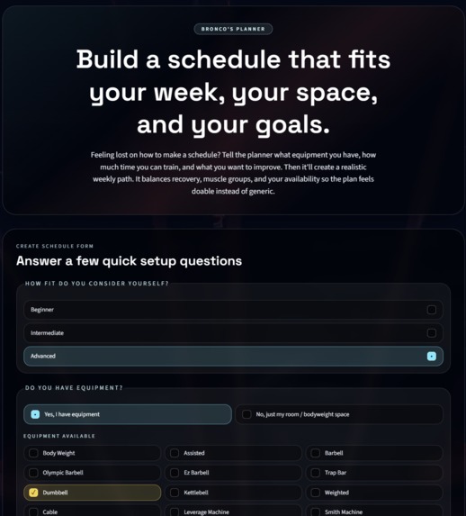 BillyFit's Planner – screenshot 1