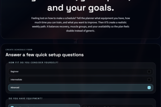 BillyFit's Planner