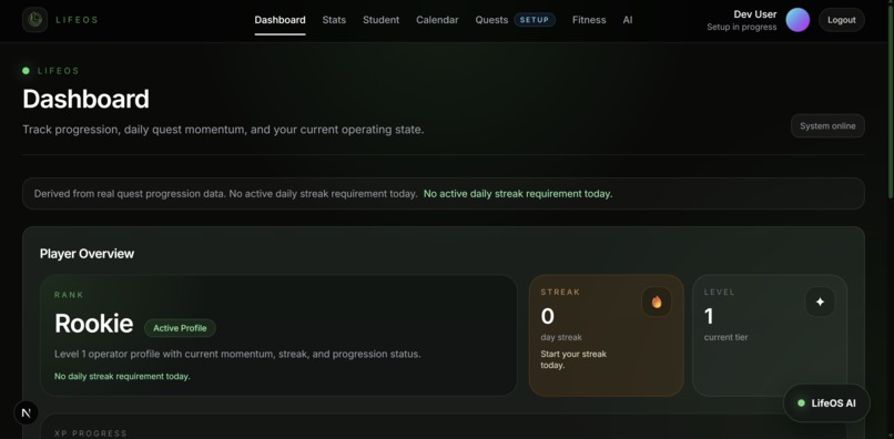 Life OS – screenshot 4