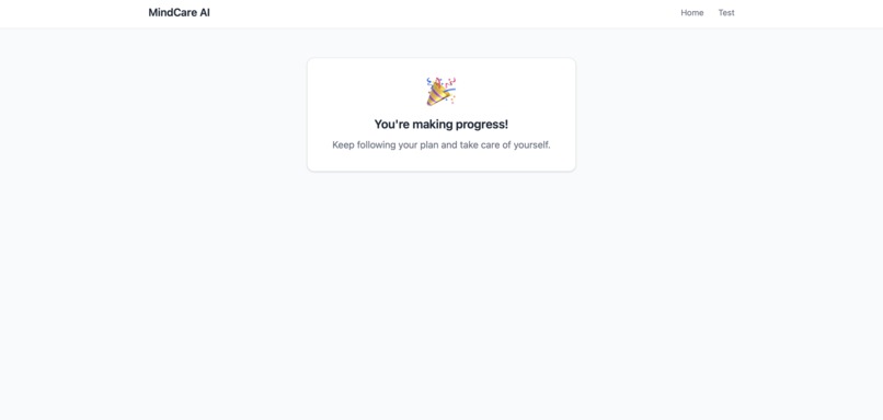 MindCare AI – screenshot 4